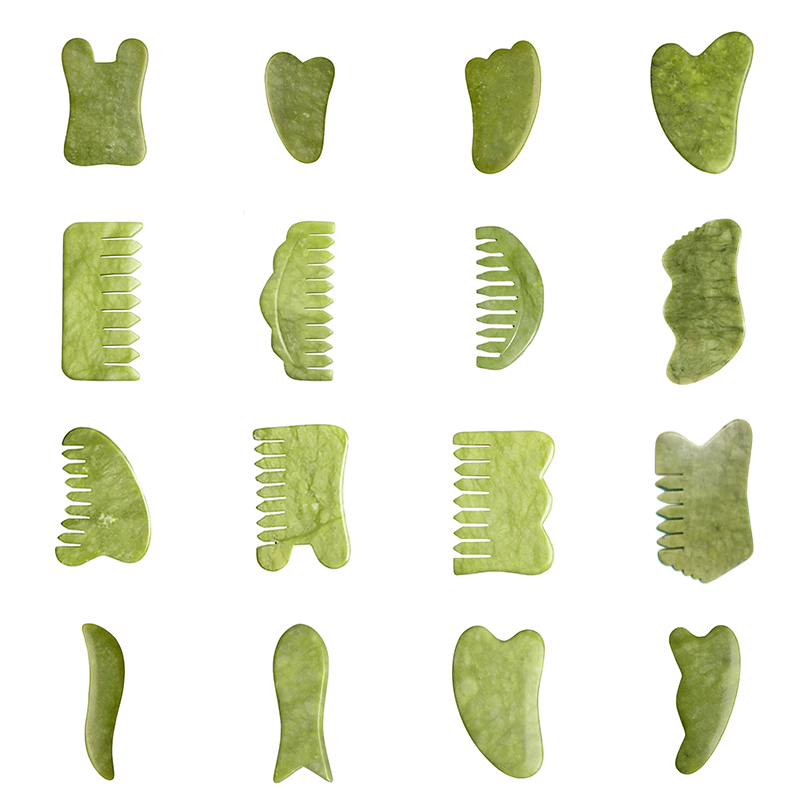 Spa Y Wellness - Naturale Verde Xiuyu Gua Sha Bordo