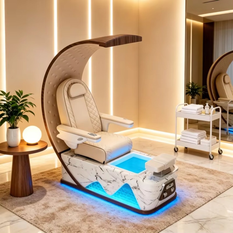 Spa Wellness Luxury - Poltrona Elettrica di Lusso per Pedicure