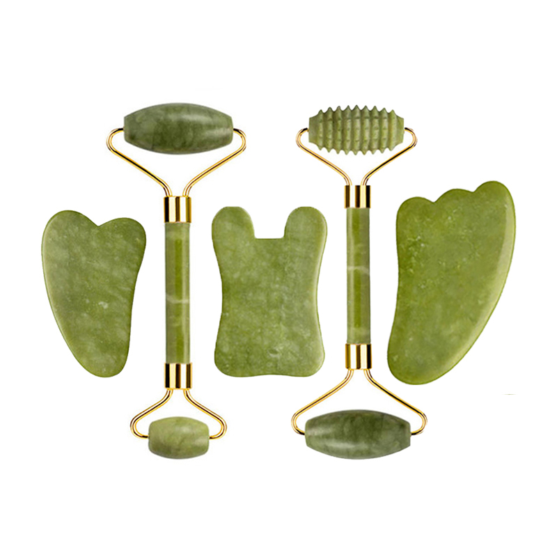 Spa Wellness Locations - Rullo di giada naturale Gua Sha