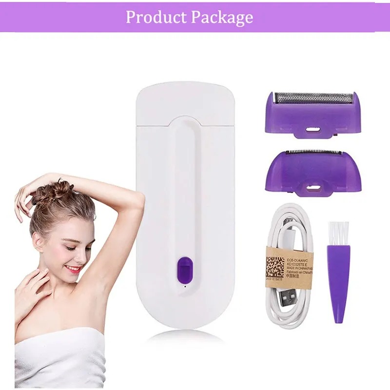 Epilator Wireless - Kit Professionale per Depilazione Indolore, Epilatore
