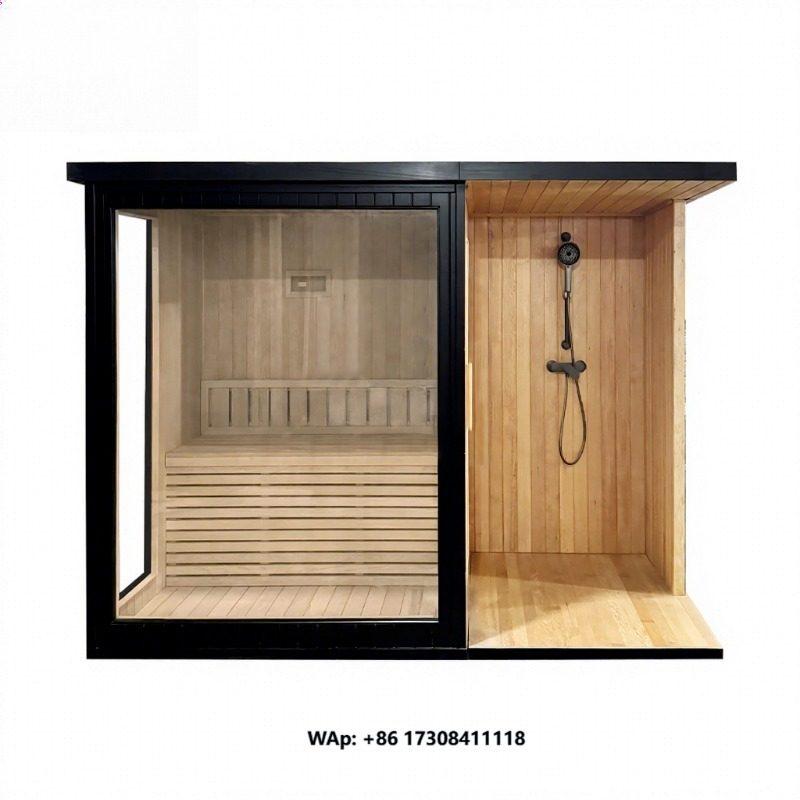 Sauna Esterna di Lusso Combo S - Spa Wellness Luxury recensione e prezzo